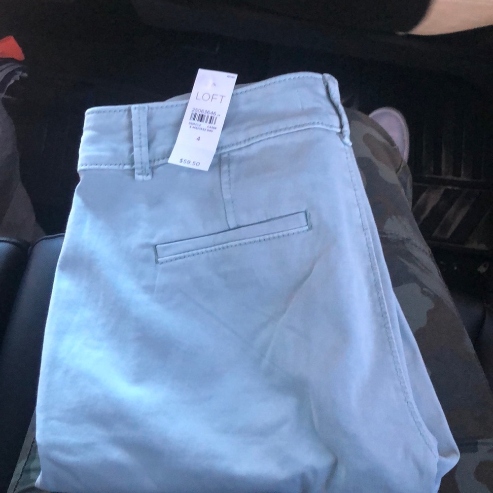 Loft light blue pant